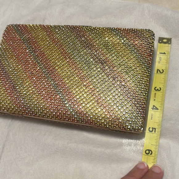 Multicolor Rhinestone Clutch - Picture 9 of 9